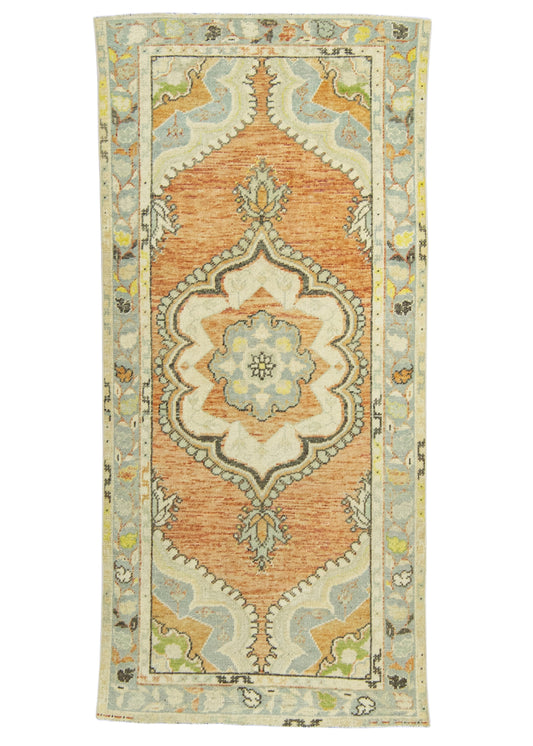 Turkish Anatolian Runner Rug 3'3" x 6'11" #22218