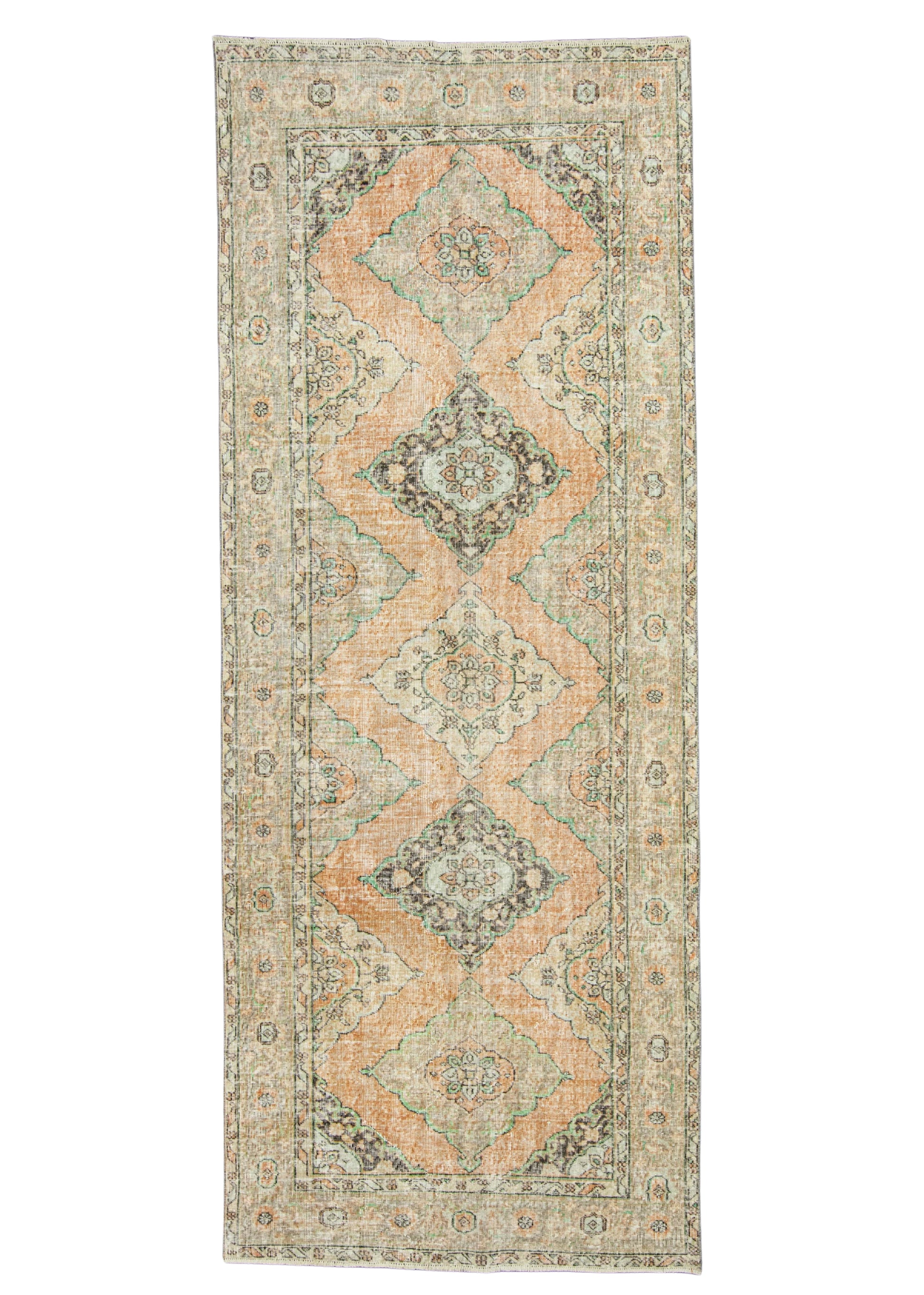 Turkish Vintage Rug  4'9" x 12'1" #21400