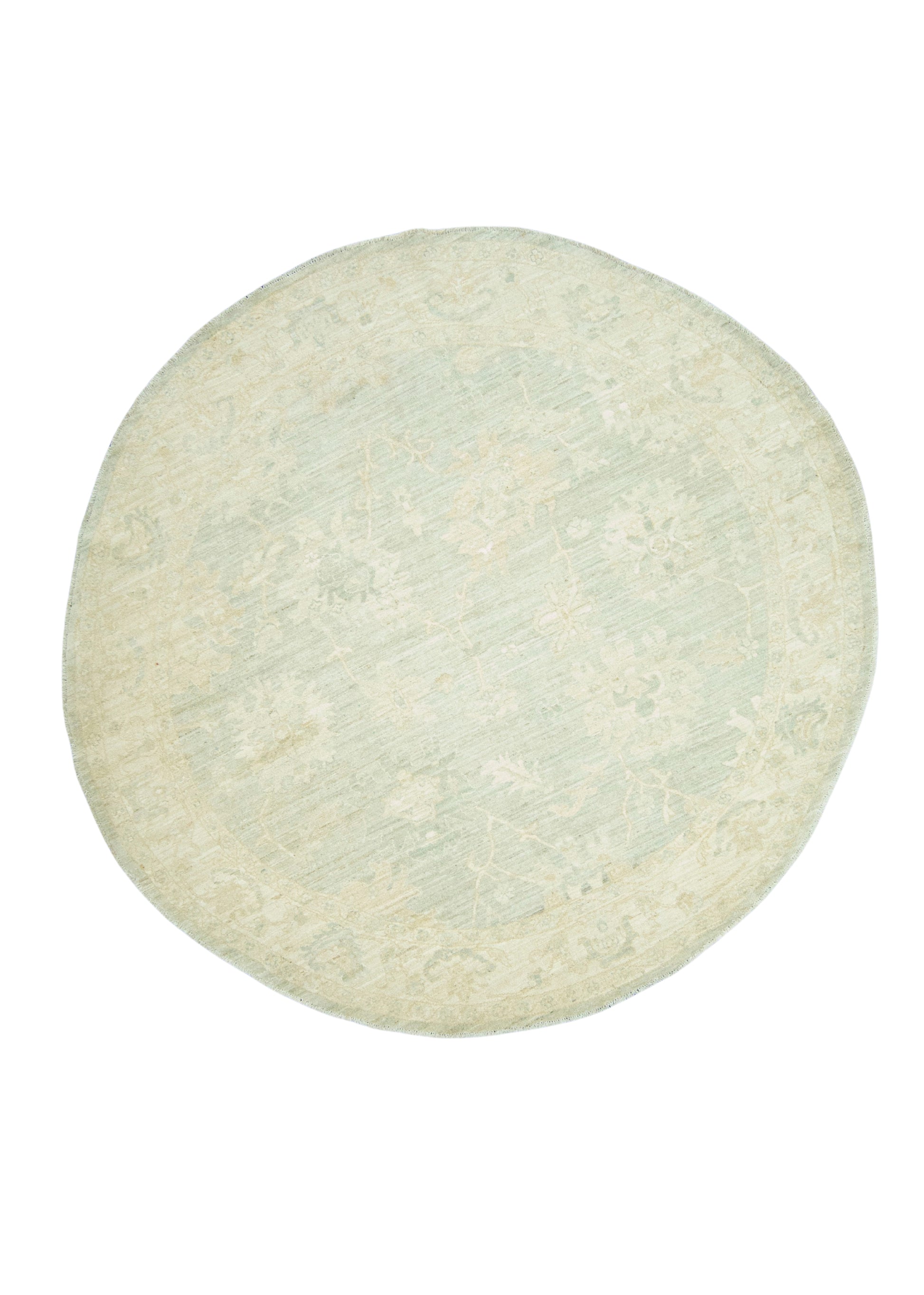 Oushak Round Rug 8' x 8' #22694