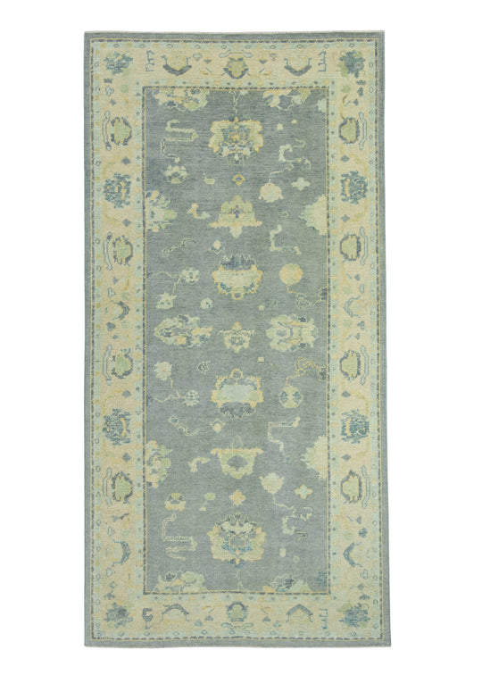Turkish Oushak Rug 5' x 10' #18040