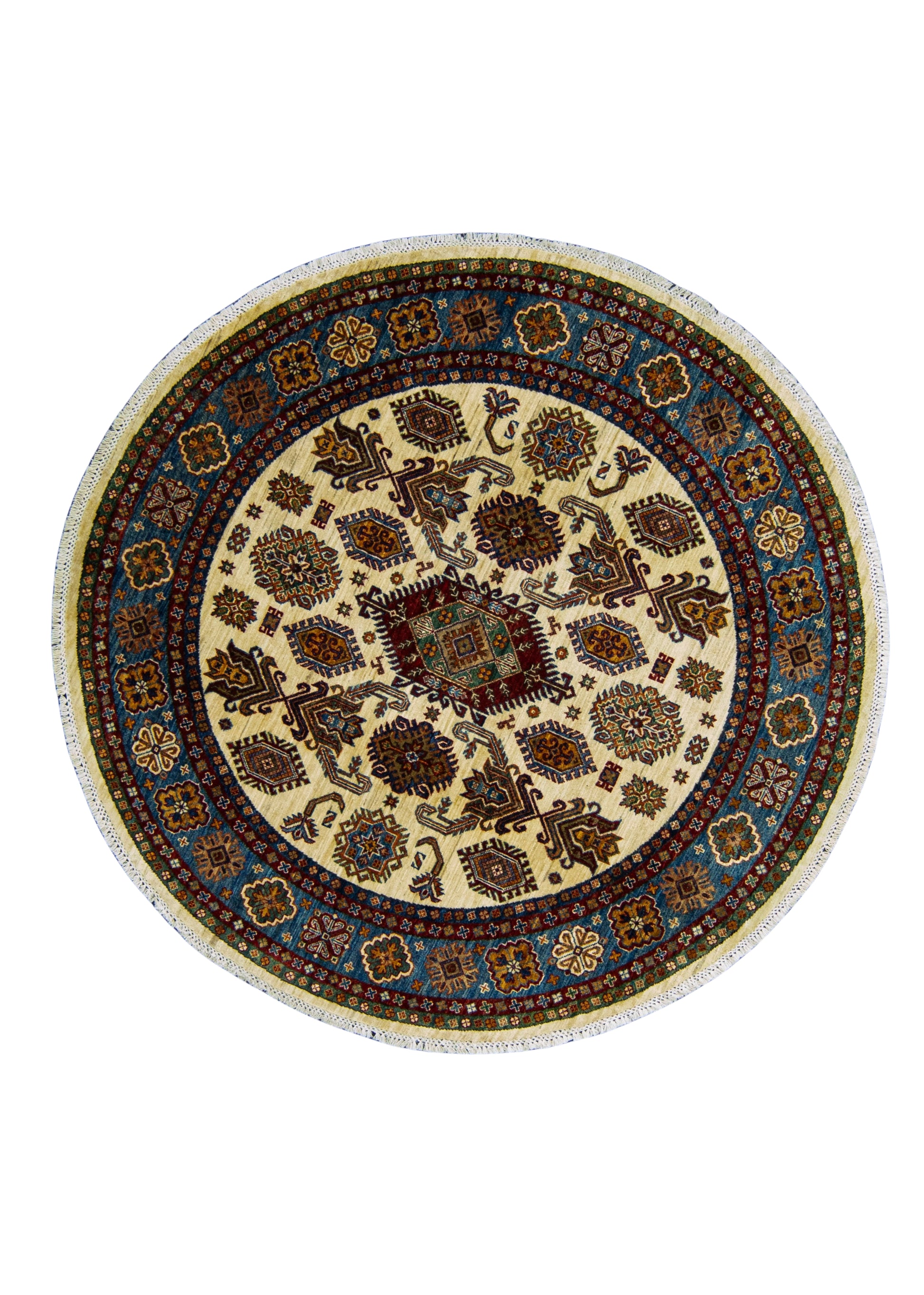Square Oriental Handmade Rug  5'10" x 5'10" #22882