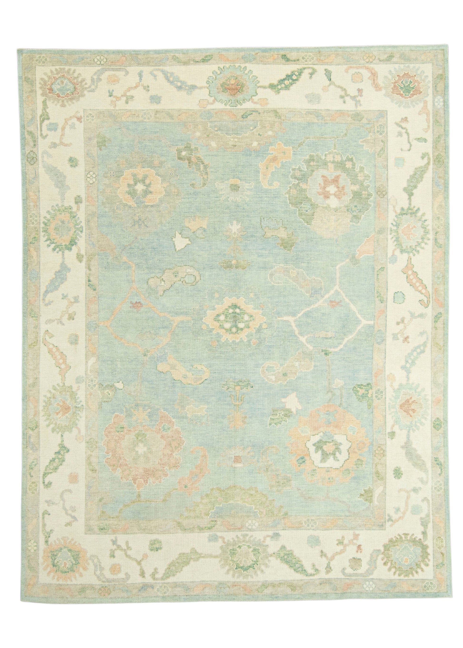 Turkish Oushak Rug 8'3" x 10'8" #22179