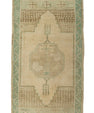 Turkish Mini Rug Oriental Hand Knotted Vintage Rug 1'7" x 2'9" #21077