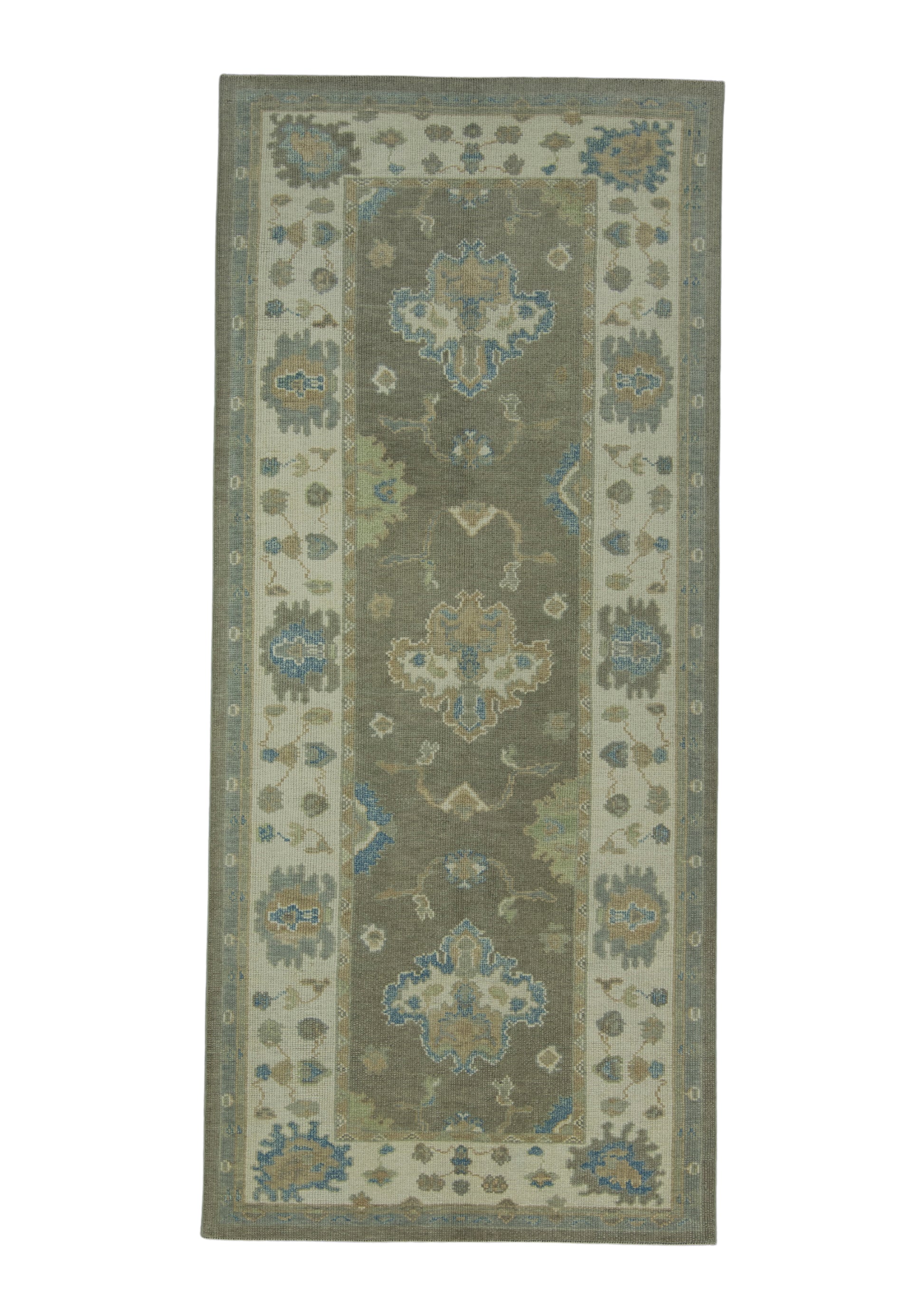 Turkish Oushak Rug 4'5" x 10' #17008
