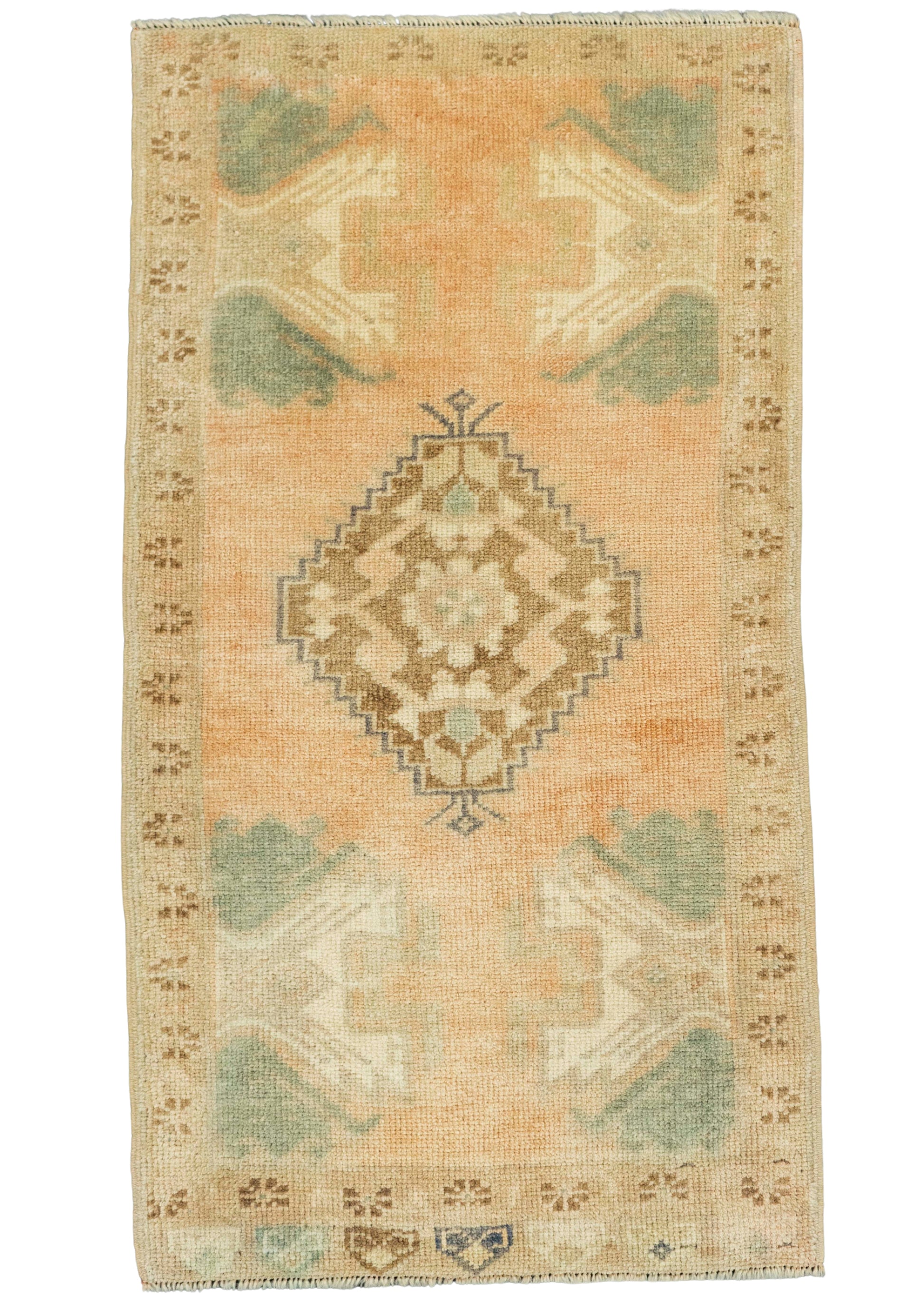Turkish Yastik Rug  1'7" x  2'11" #22122