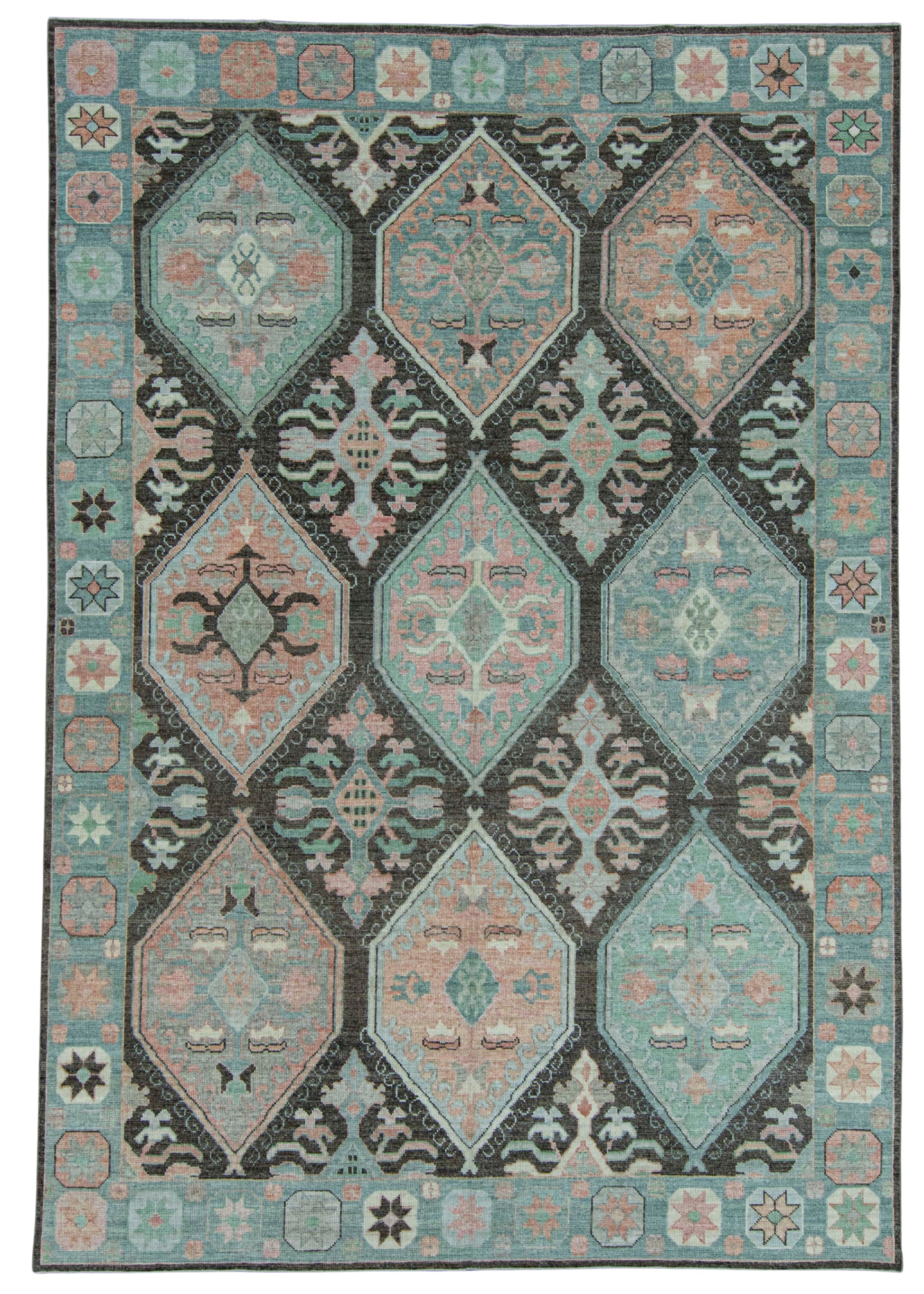 Turkish Oushak Rug 8'6" x 12'4" #20050