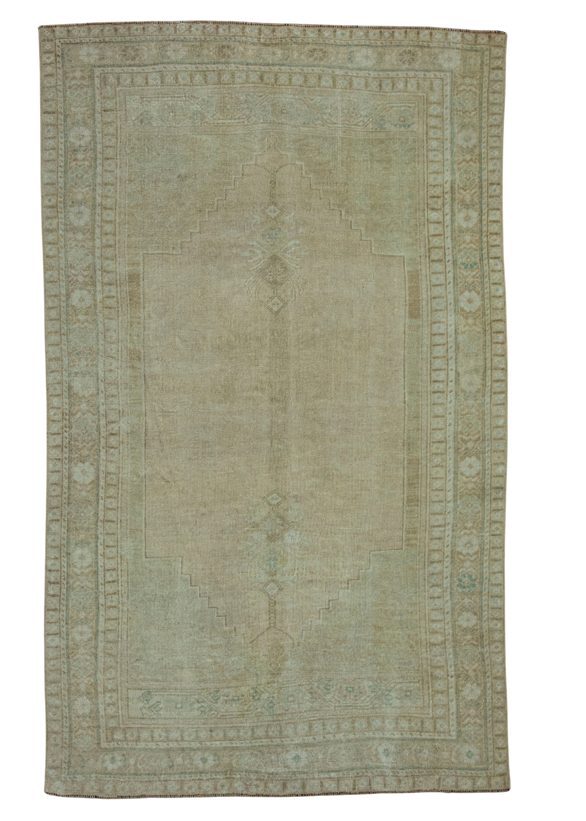 Turkish Vintage Rug 4'7" x 7'8" #20502