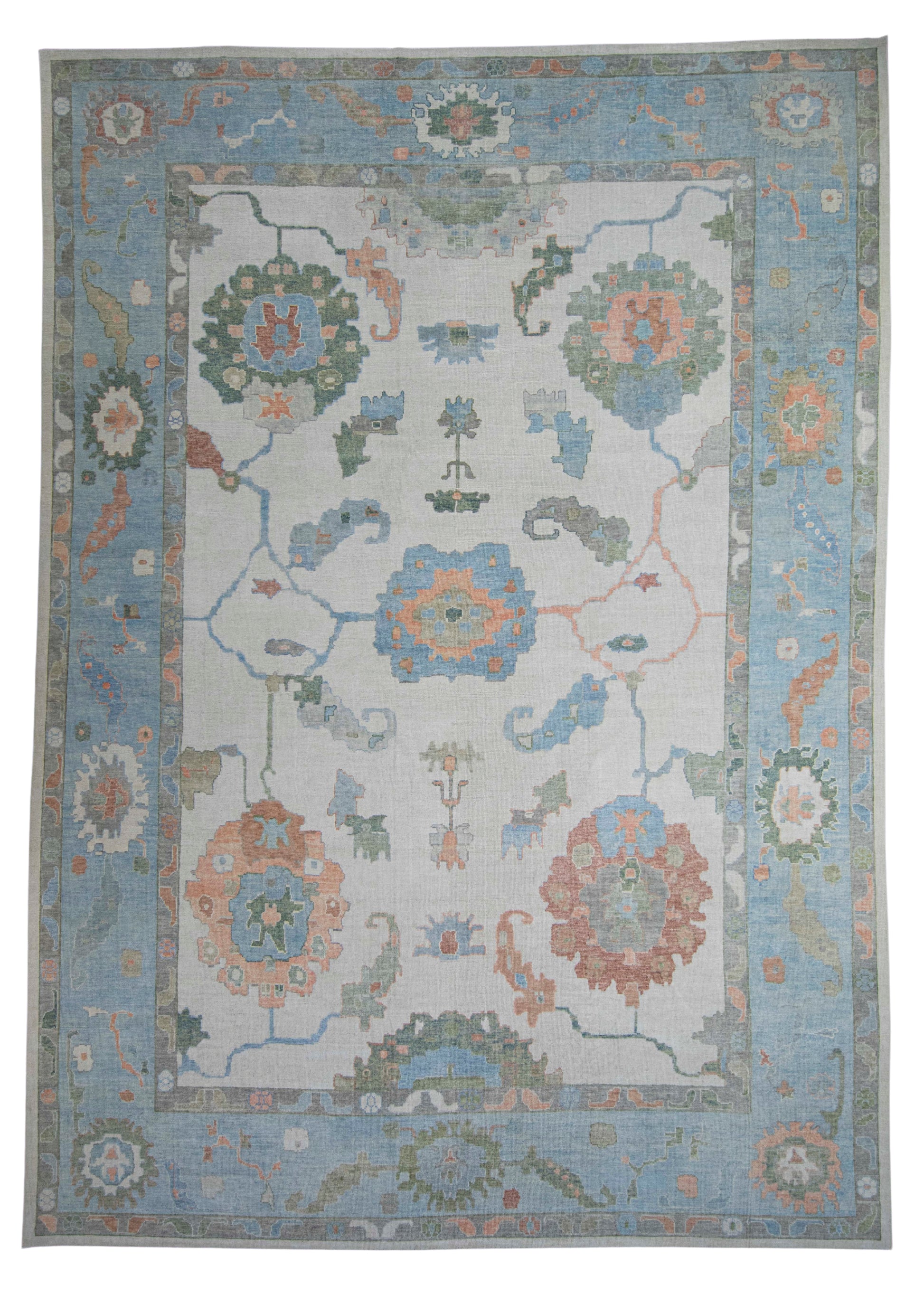 Turkish Oushak Rug 12'11" x 18'3" #20403