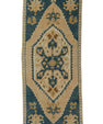 Turkish Mini Rug Oriental Hand Knotted Vintage Rug 1'5" x 3'2" #21135