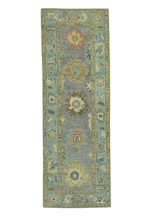 Turkish Oushak Rug 2'10" x 8'3" #19534