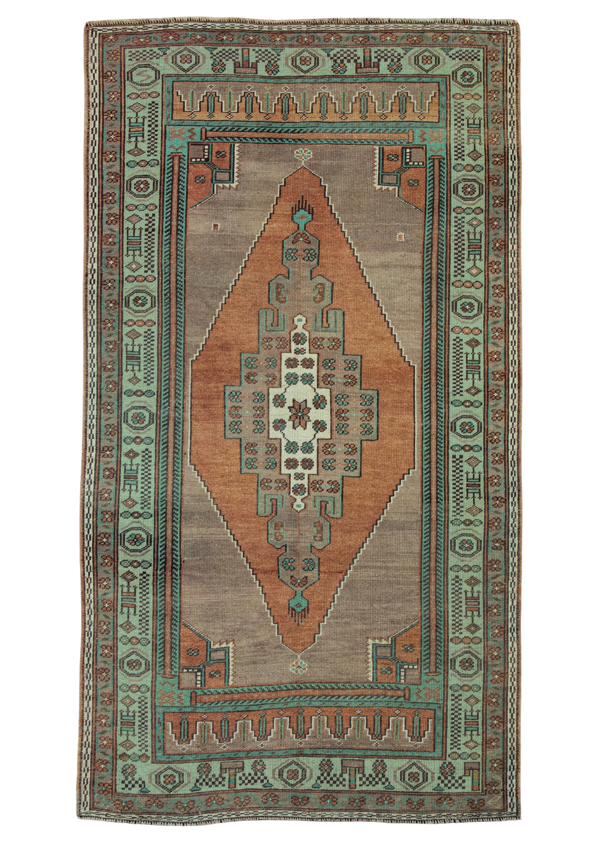 Turkish Vintage Rug 4' x 7'2" #20501