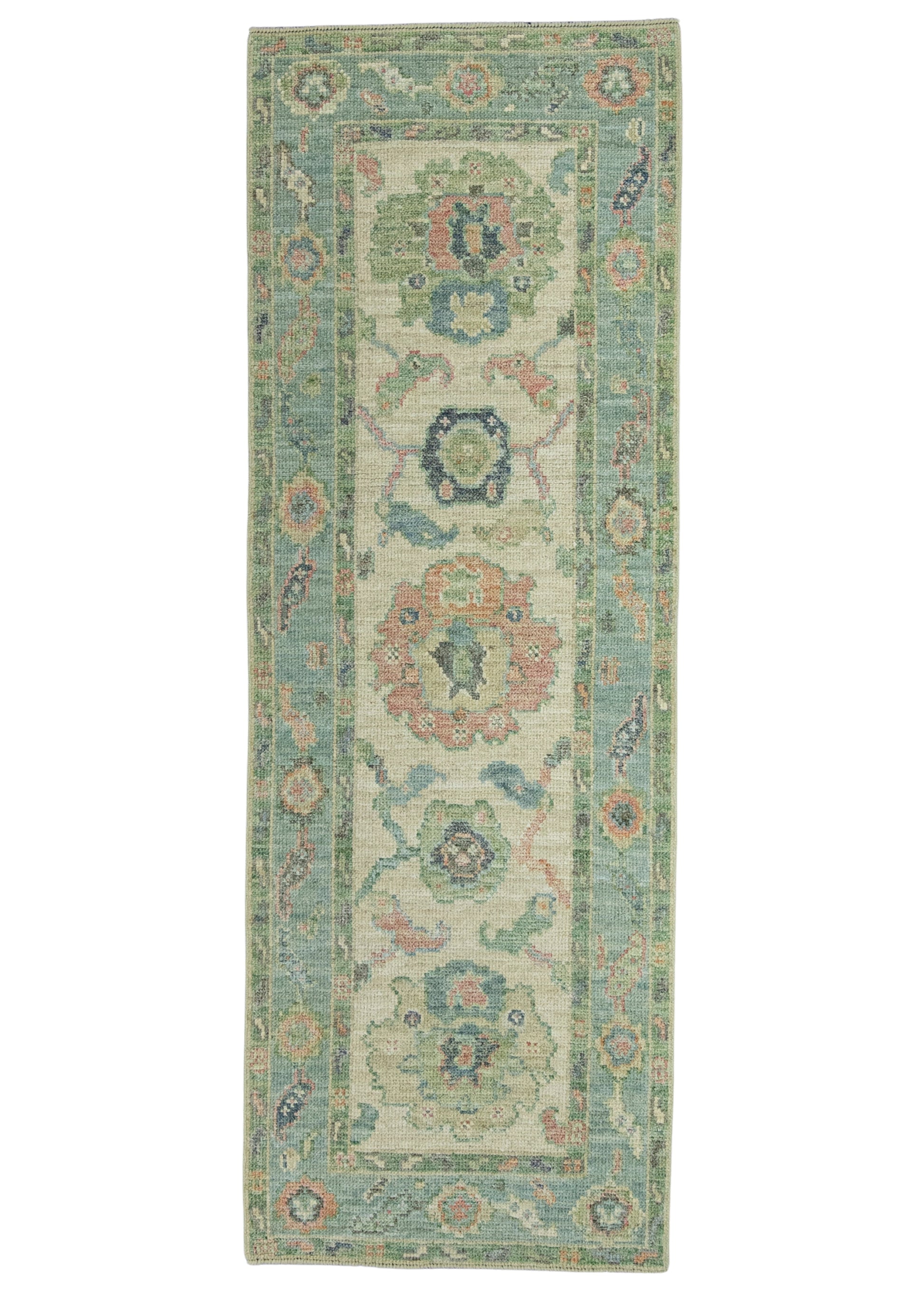Turkish Oushak Rug 2'2" x 6'2" #20226
