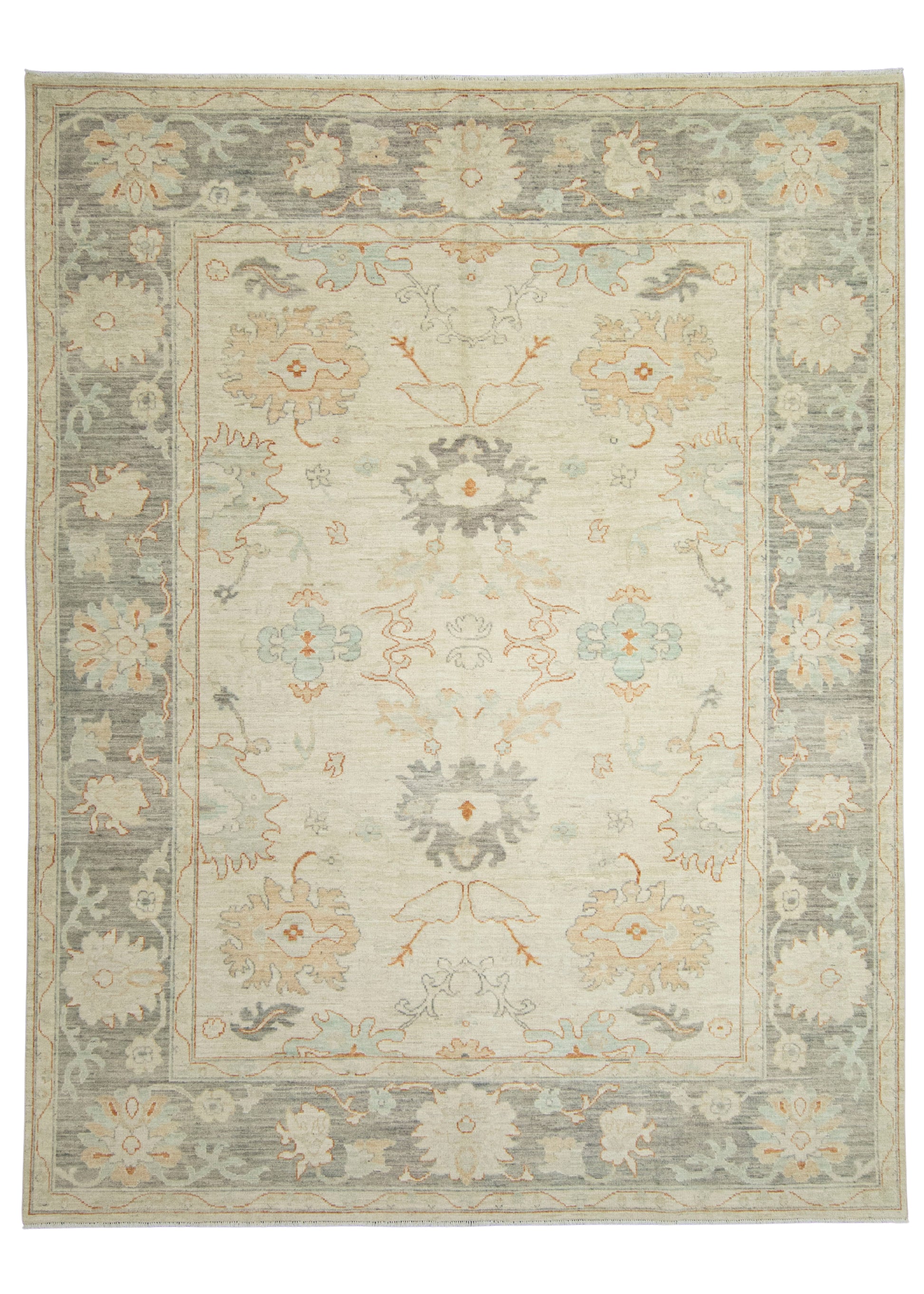 Oushak Rug 8'11" x 11'7"  #22844