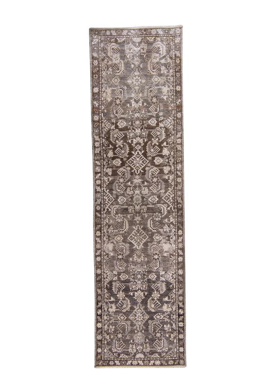 Turkish Vintage Anatolian Runner Rug 2'6" x 9'3" #16904