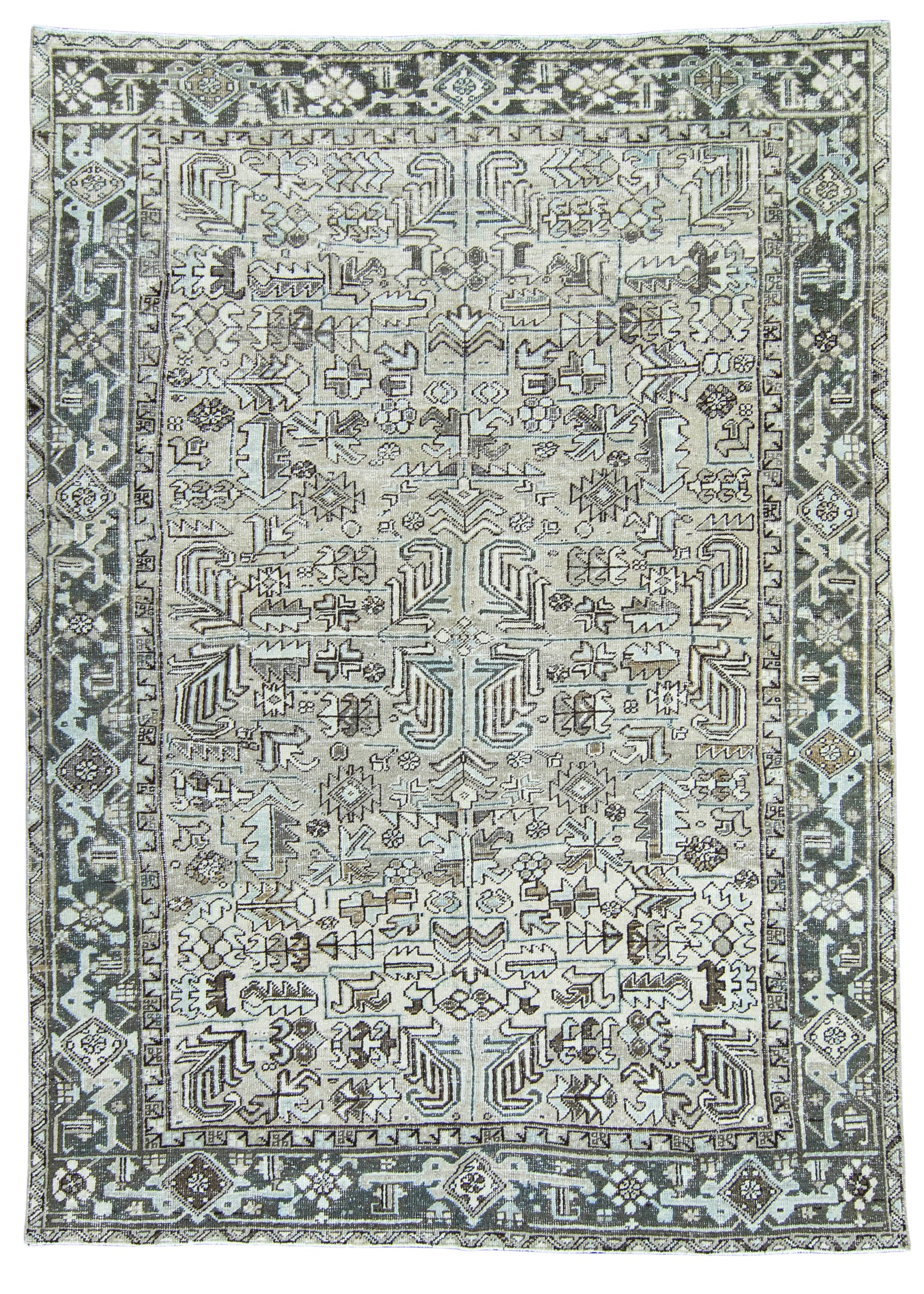 Turkish Vintage Rug 7'7" x 10'6" #16722