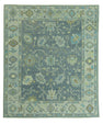 Turkish Oushak Rug 7'8" x 9'1" #19103