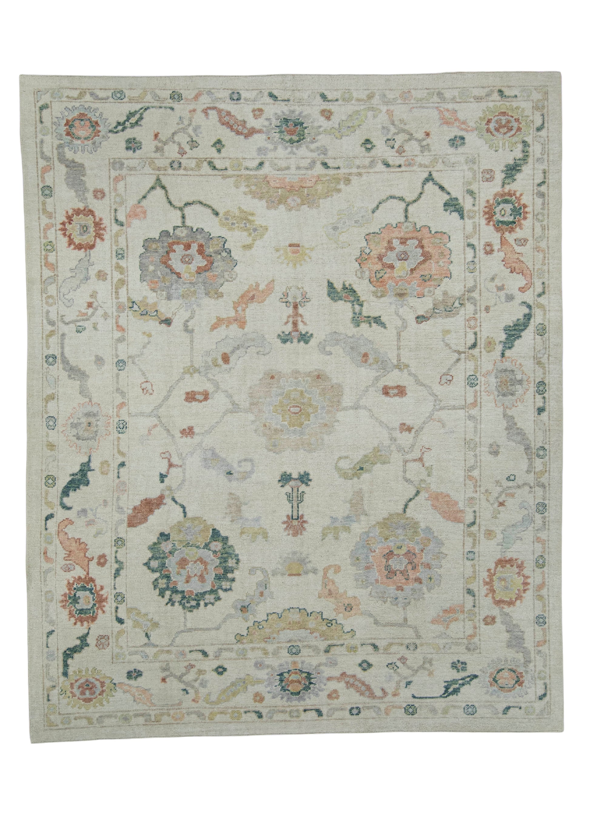 Turkish Oushak Rug  8'3" x 10' #20378