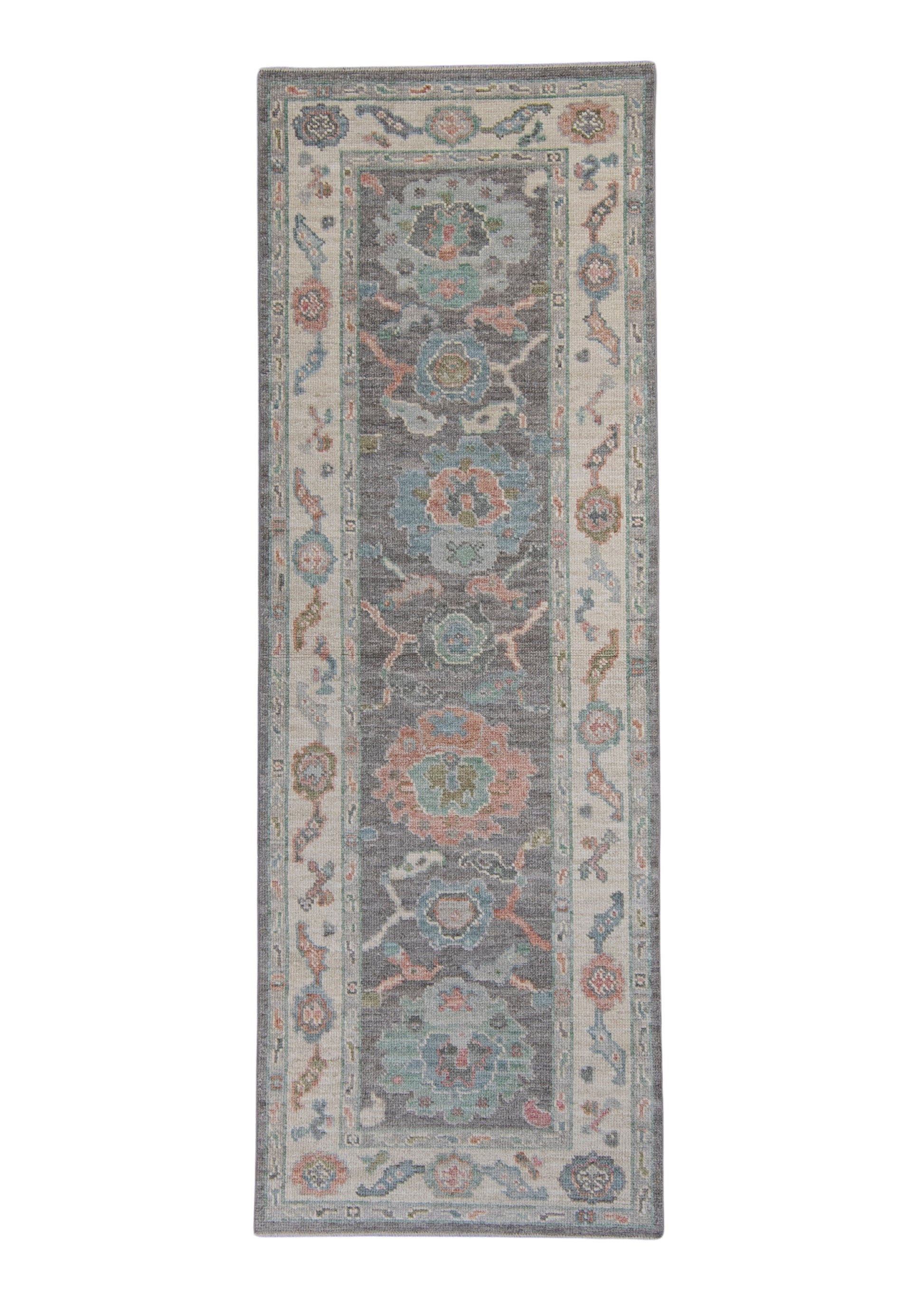 Turkish Oushak Runner Rug 2'9" x 8'1" #16210