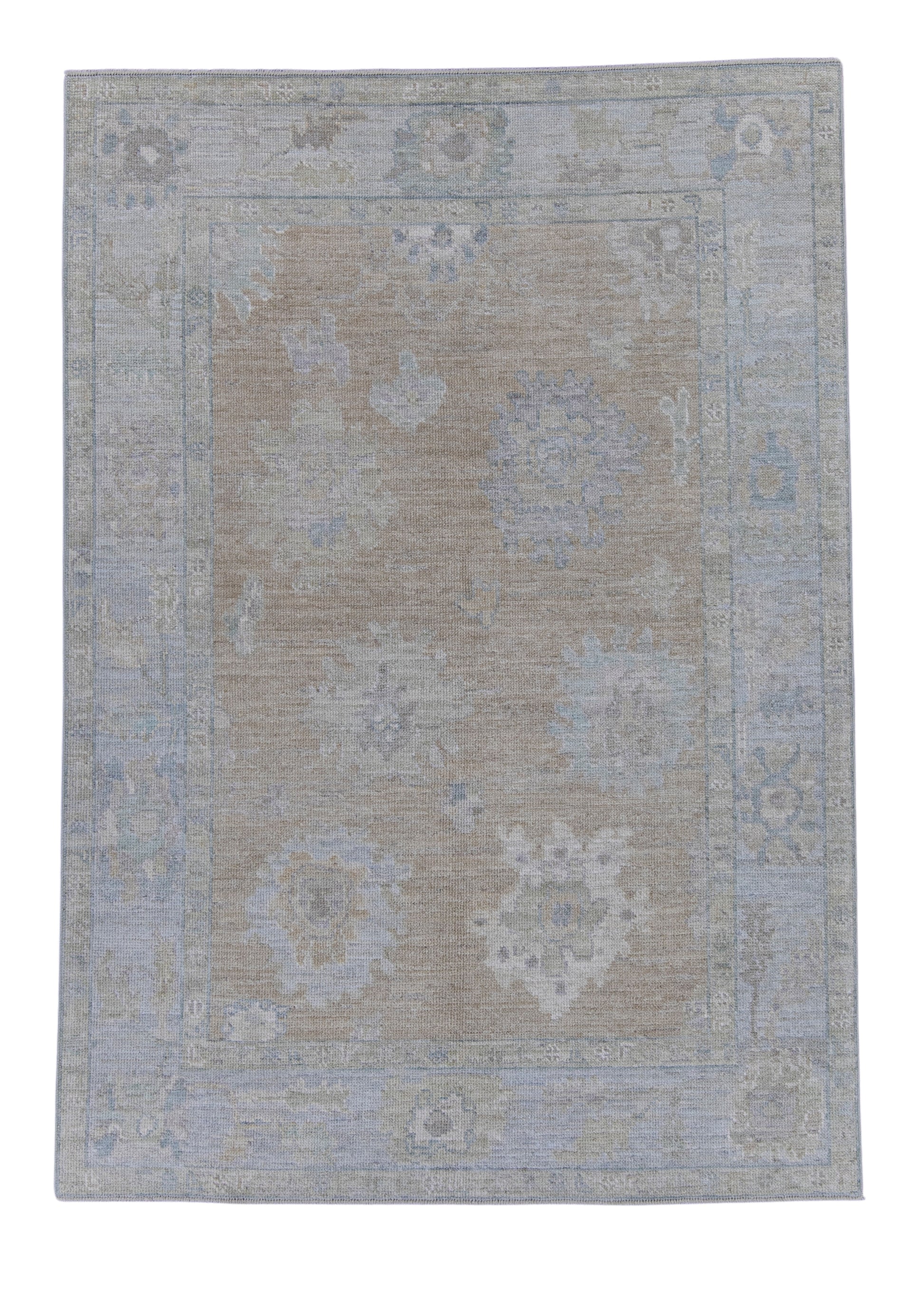 Turkish Oushak Rug 4'11" x 7' #16466