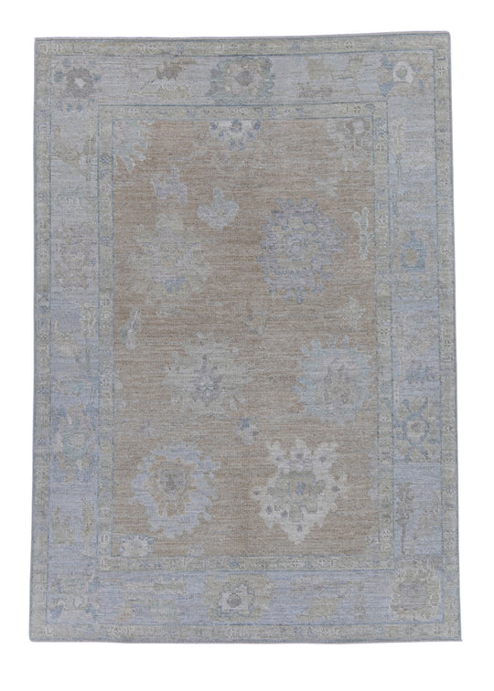 Turkish Oushak Rug 4'11" x 7' #16466