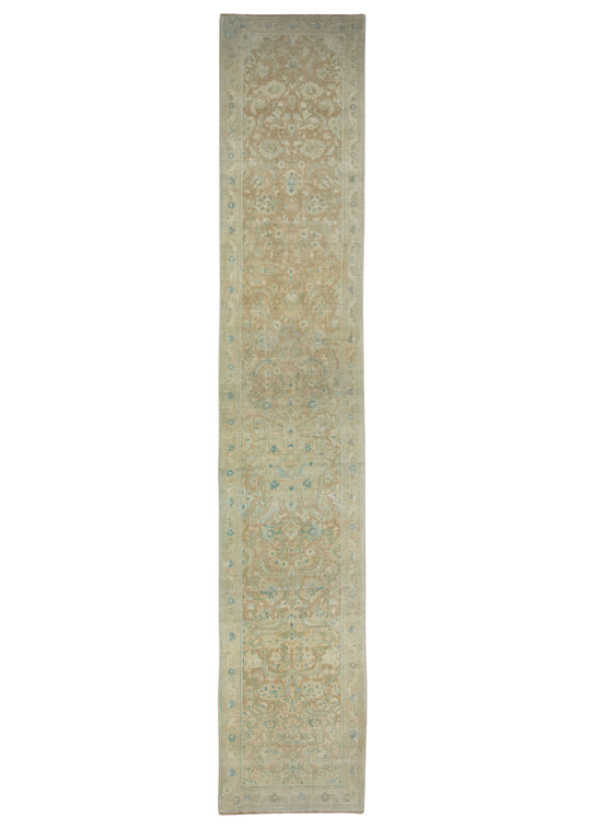 Turkish Vintage Anatolian Runner Rug 2'7" x 13'2" #17516