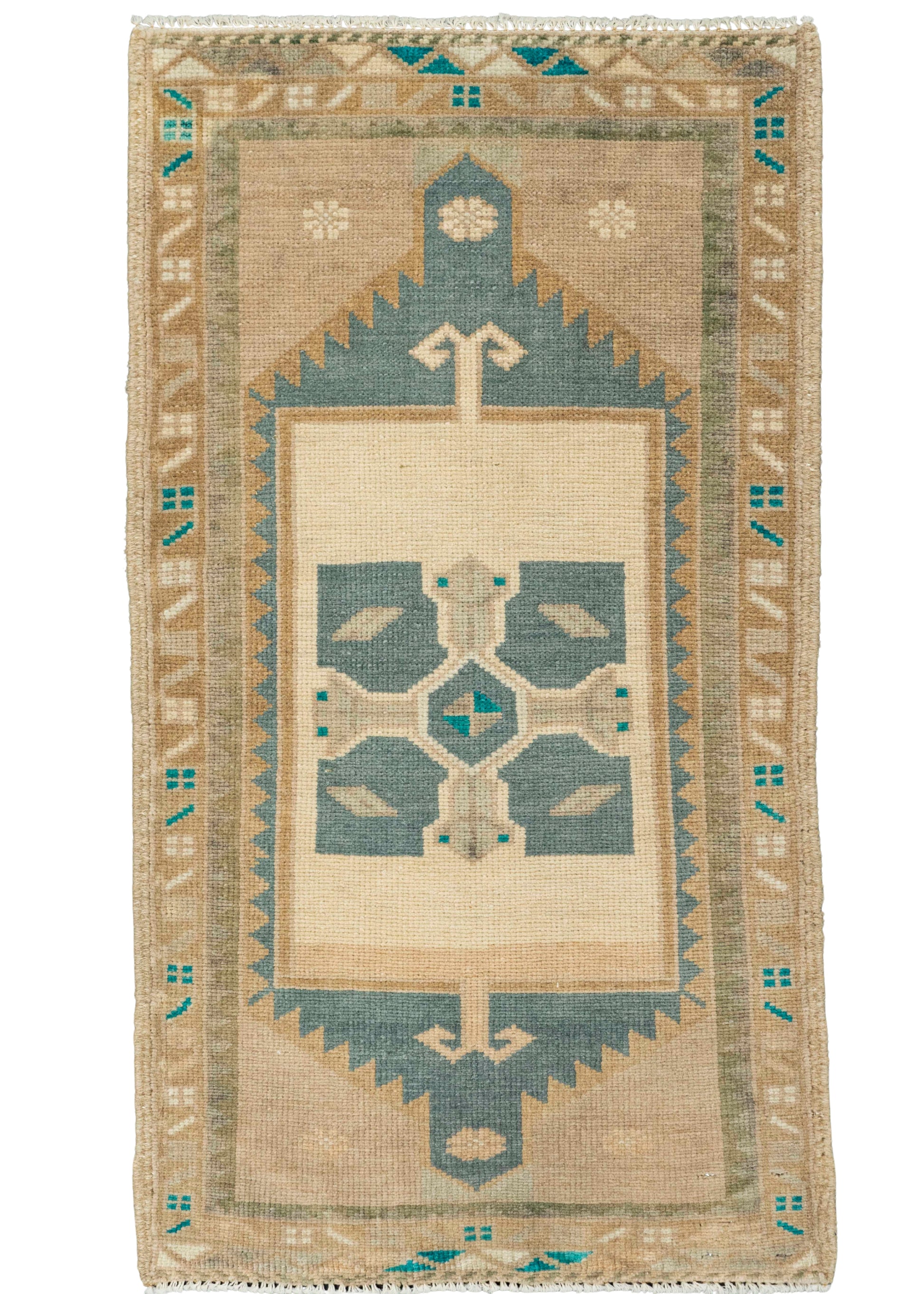 Turkish Yastik Rug  1'8" x  3'1" #22628