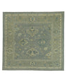 Turkish Oushak Square Rug 8'3" x 7'9" #18104