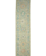Turkish Oushak Runner Rug 2'11" x 11'5" #17438