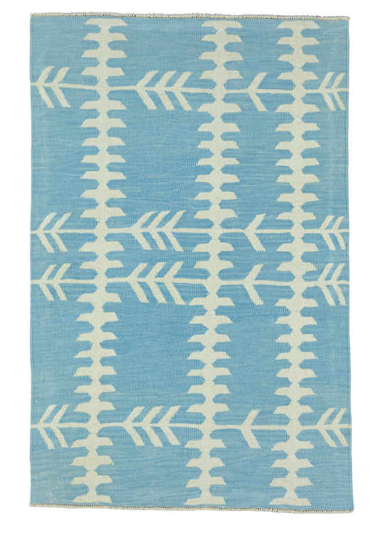 Turkish Kilim Oriental Handmade Flatweave 3' x 4'8" #18165