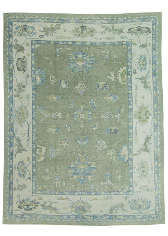 Turkish Oushak Rug 11'10" x 15'7" #19180