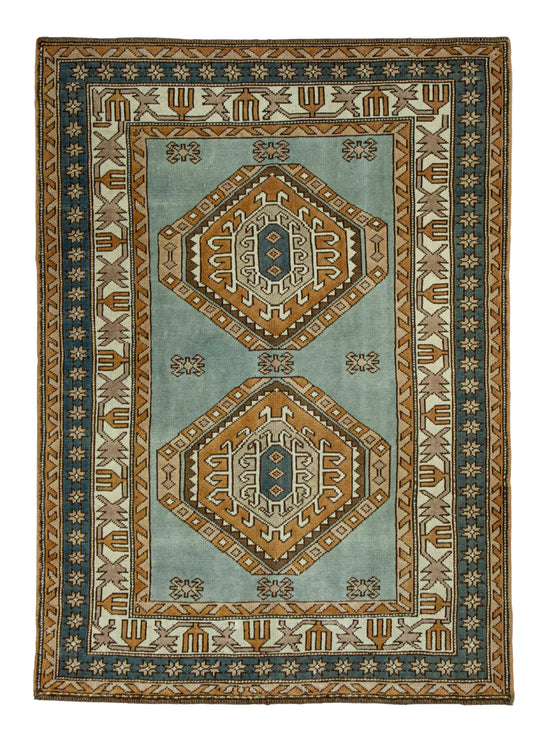 Turkish Vintage Rug 4'5" x 6'2" #16074