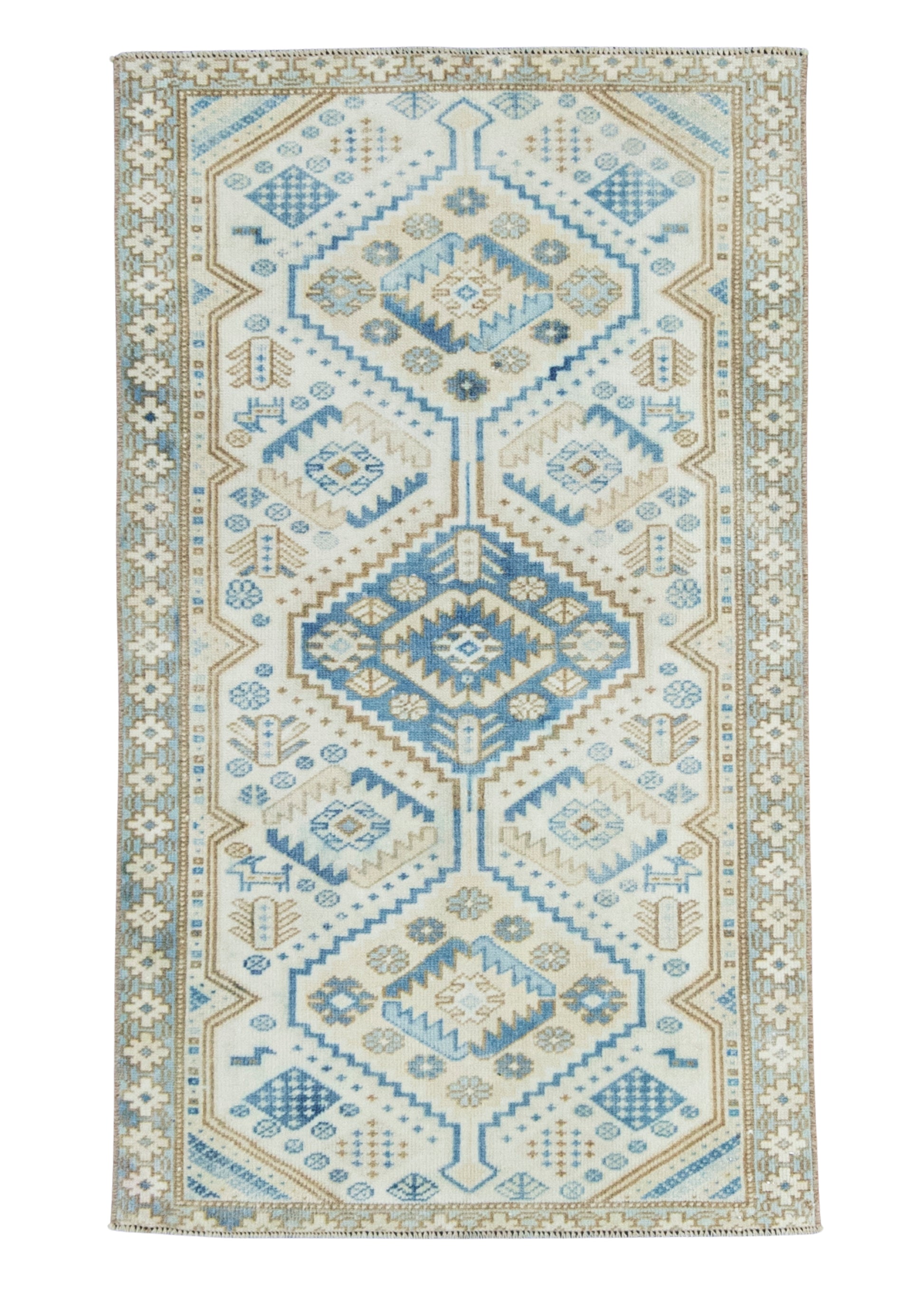Turkish Vintage Rug  2'4" x 4' #21111