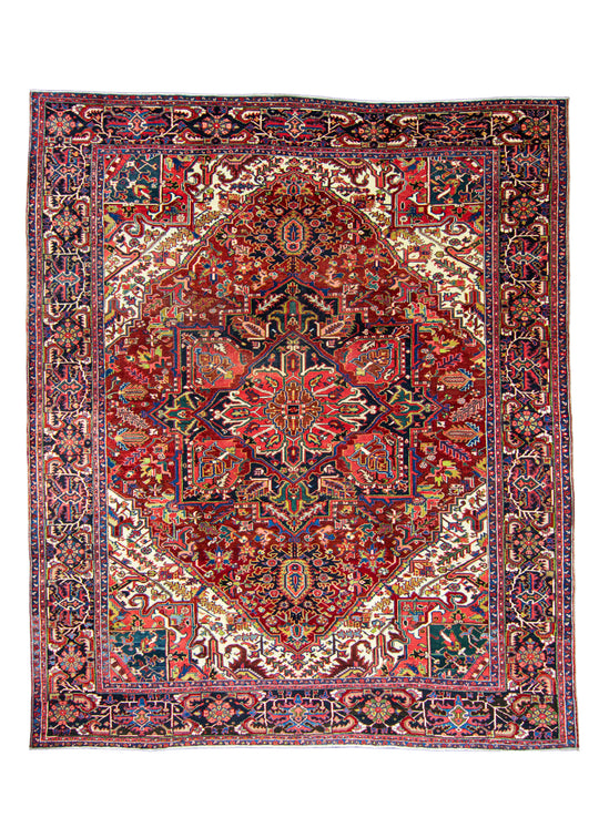 Turkish Vintage Rug 10'3" x 12'3" #17802