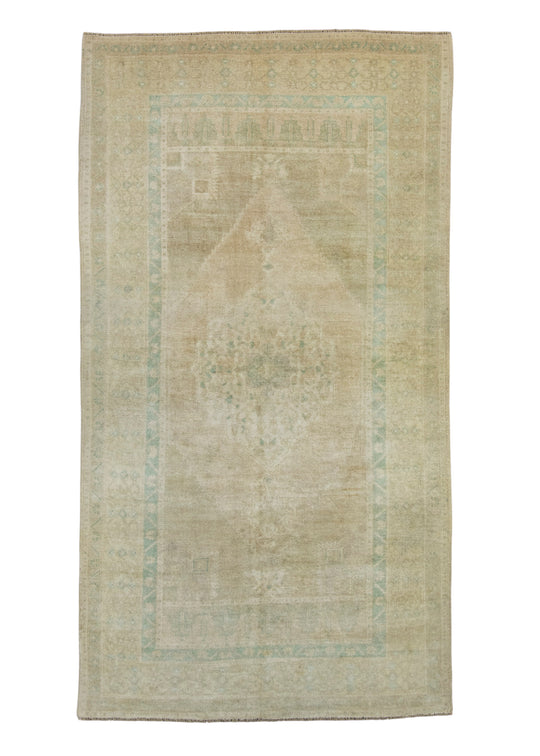 Turkish Vintage Rug 4'5" x 8'2" #17116