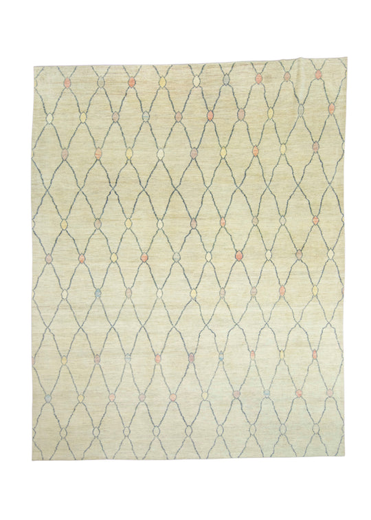 Turkish Oushak Rug 12'5" x 15'7" #18503