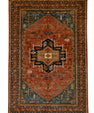 Oriental Hand Knotted Rug 6' x 8'11" #9005