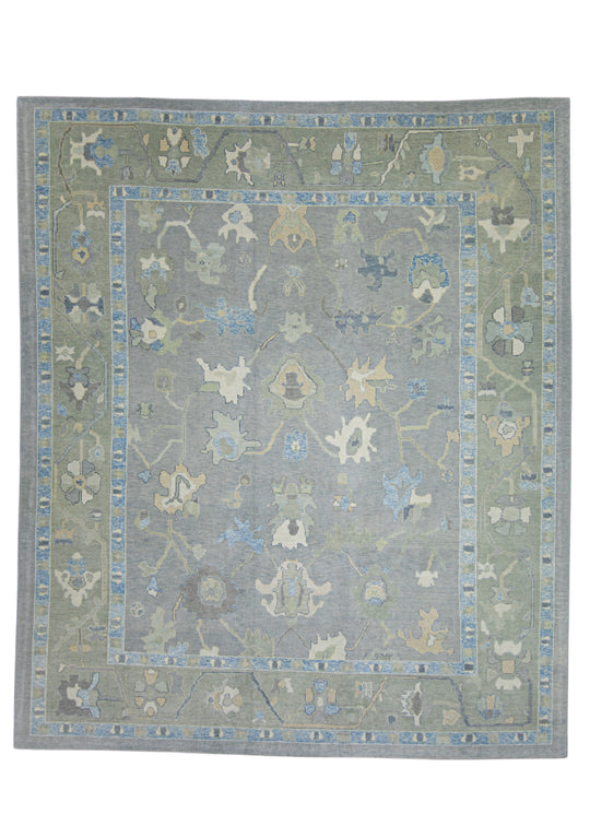 Turkish Oushak Rug 12'6" x 14'10" #17105