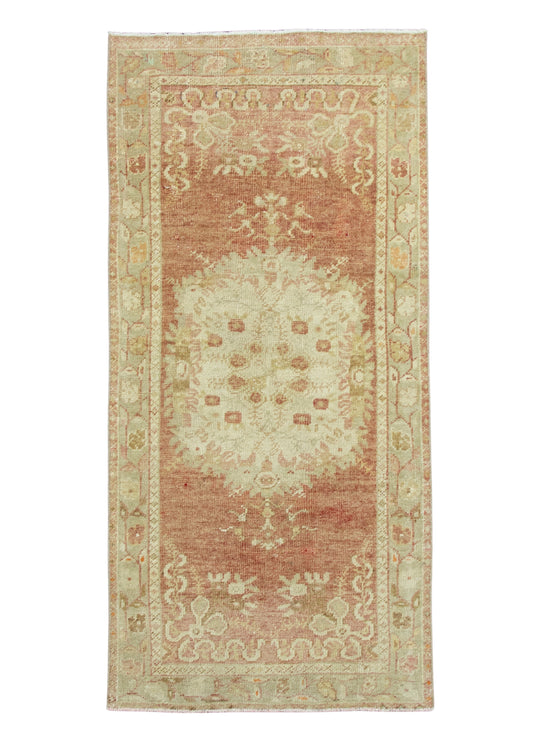 Turkish Vintage Anatolian Runner Rug 2'11" x 6'2" #17029