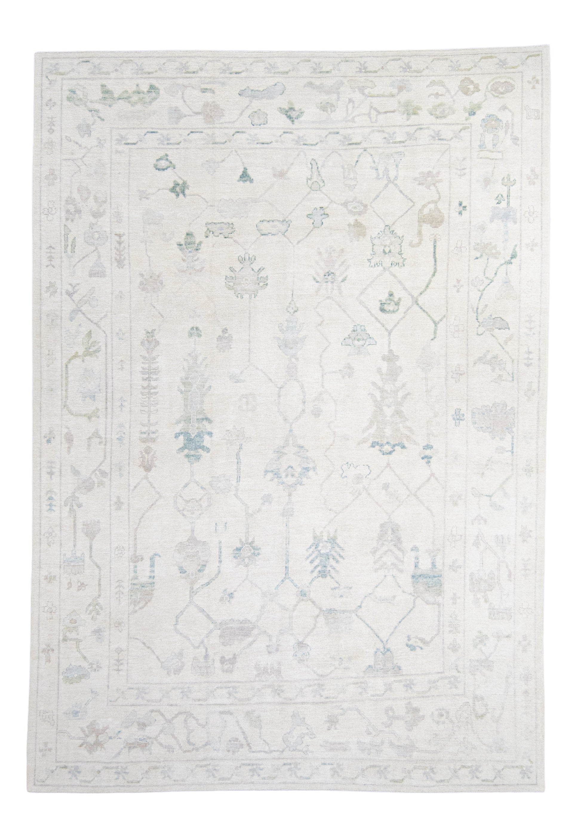 Turkish Oushak Rug 9'3" x 13'3" #20420