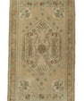 Turkish Mini Rug Oriental Hand Knotted Vintage Rug 1'10" x 3' #21091