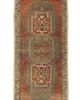 Turkish Mini Rug Oriental Hand Knotted Vintage Rug 1'9" x 3'7" #21157