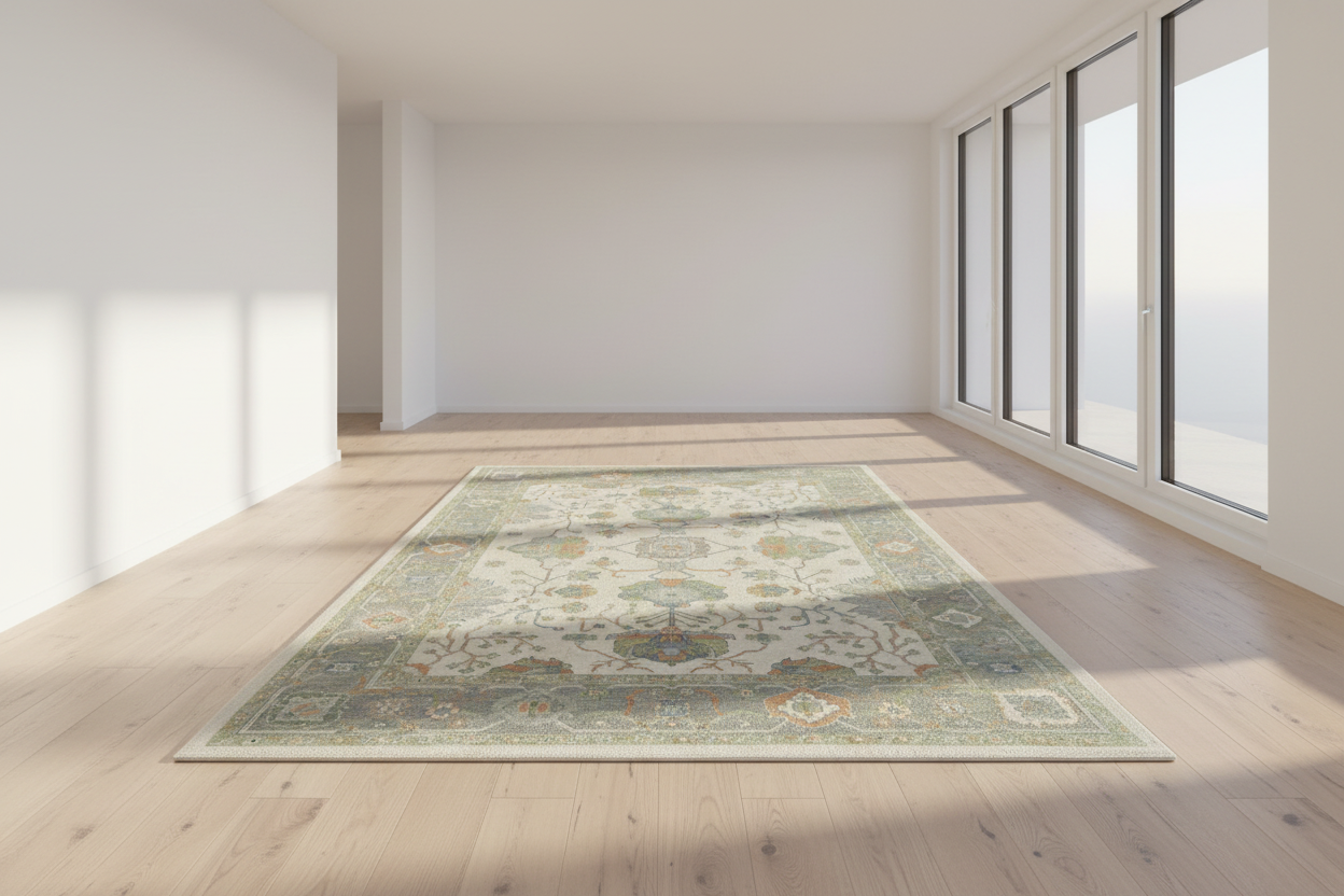 Turkish Oushak Rug 9'6" x 12'8" #20421