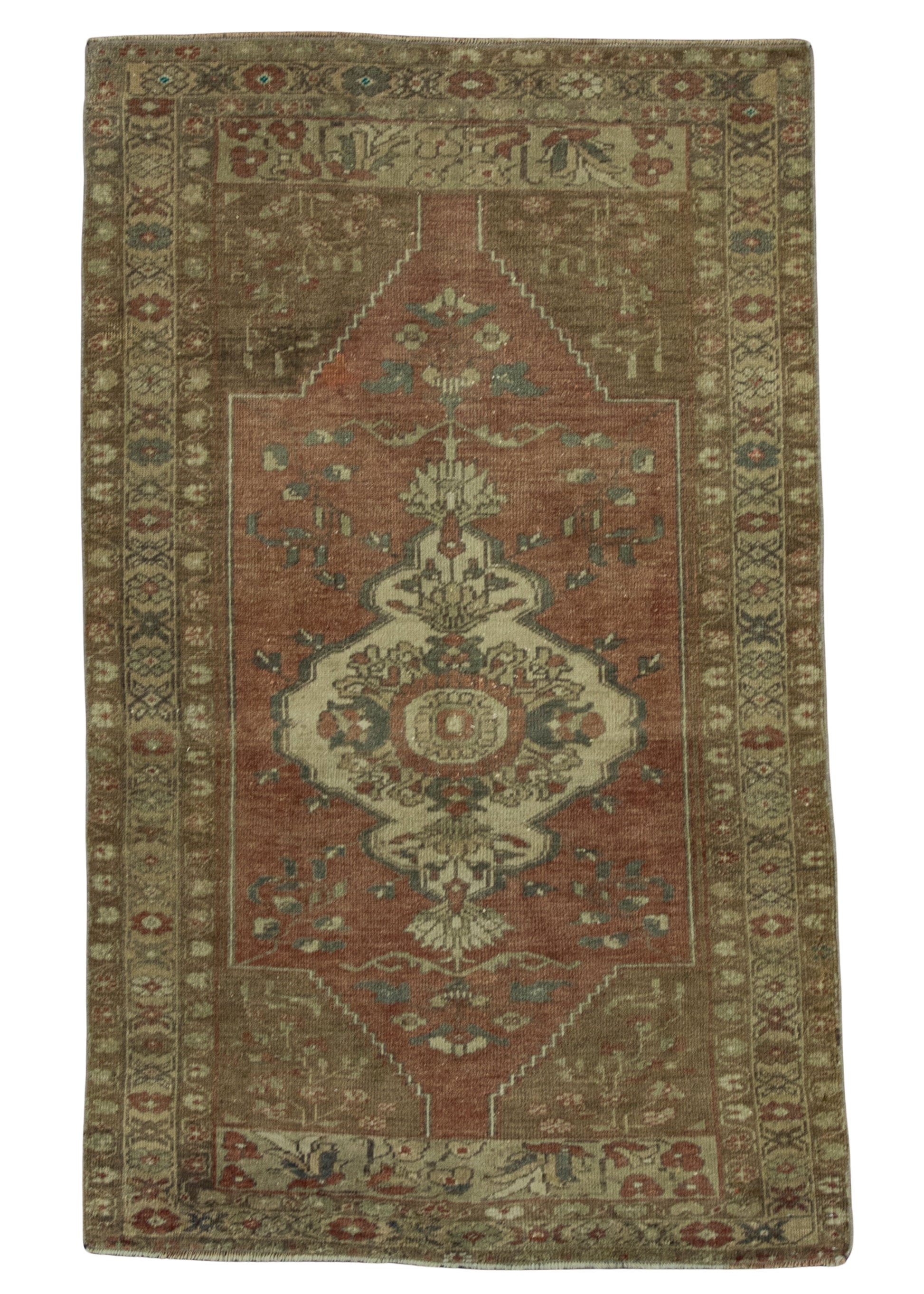 Turkish Vintage Rug 3'5" x 5'8" #19826