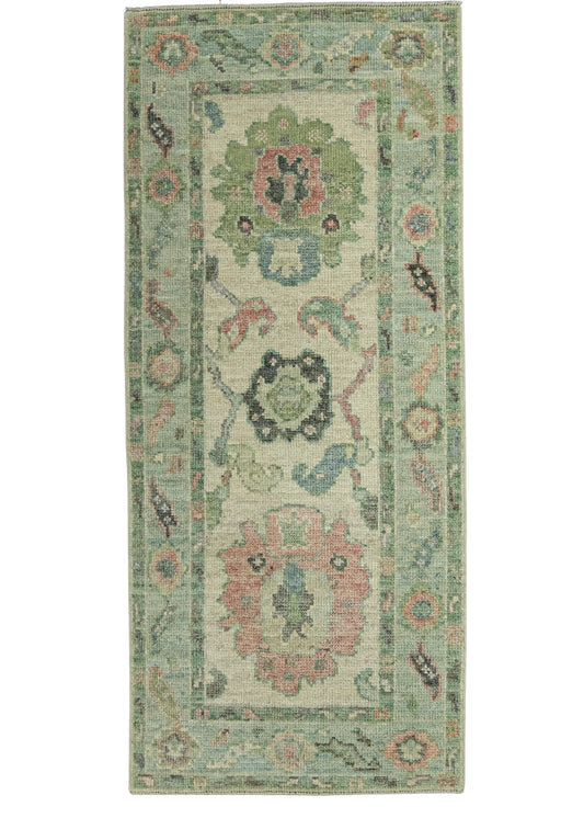 Turkish Oushak Rug 2'2" x 5' #20224