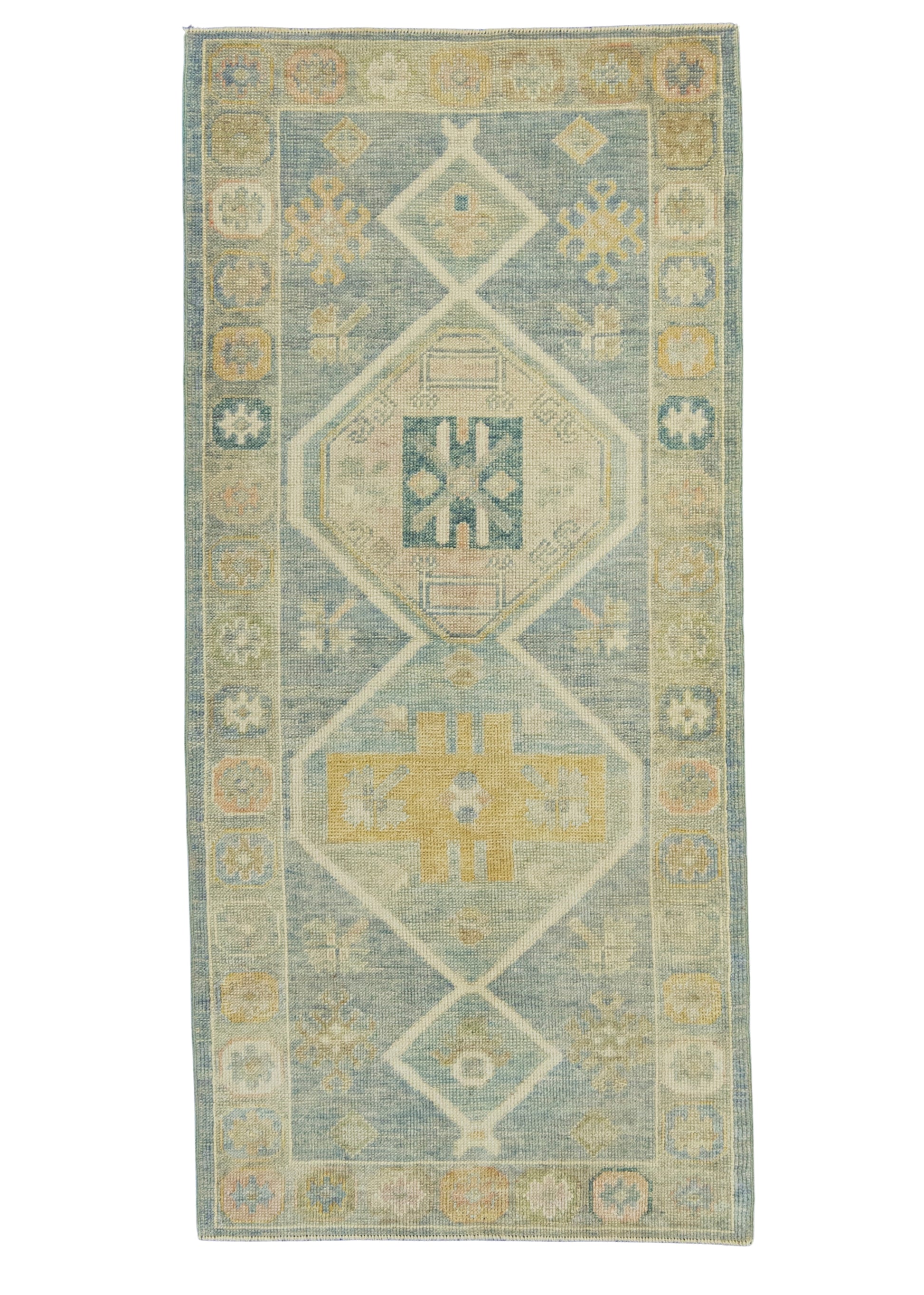 Turkish Oushak Runner Rug 3' x 6'5" #22137