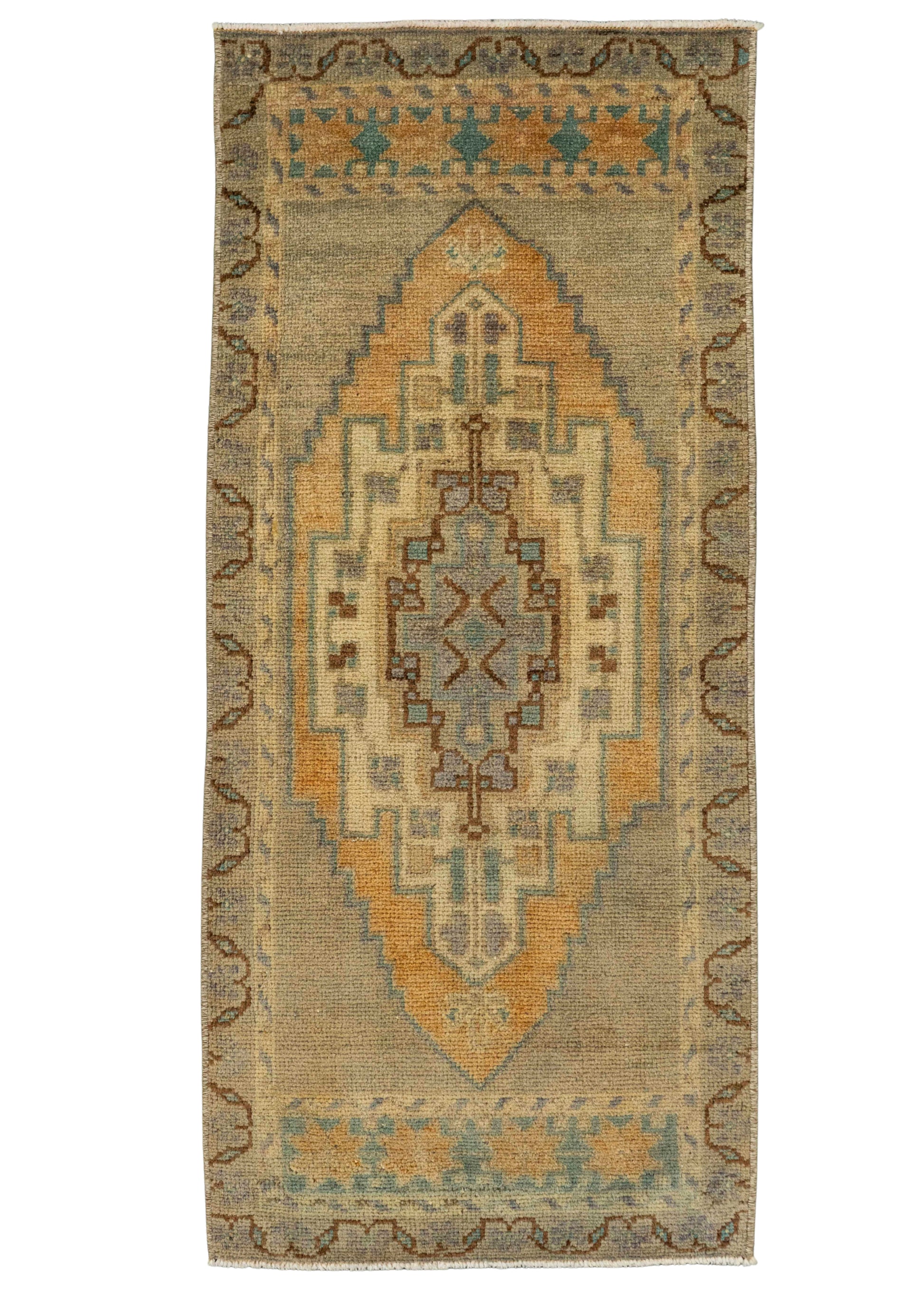 Turkish Yastik Rug  1'7" x  3'5" #22027