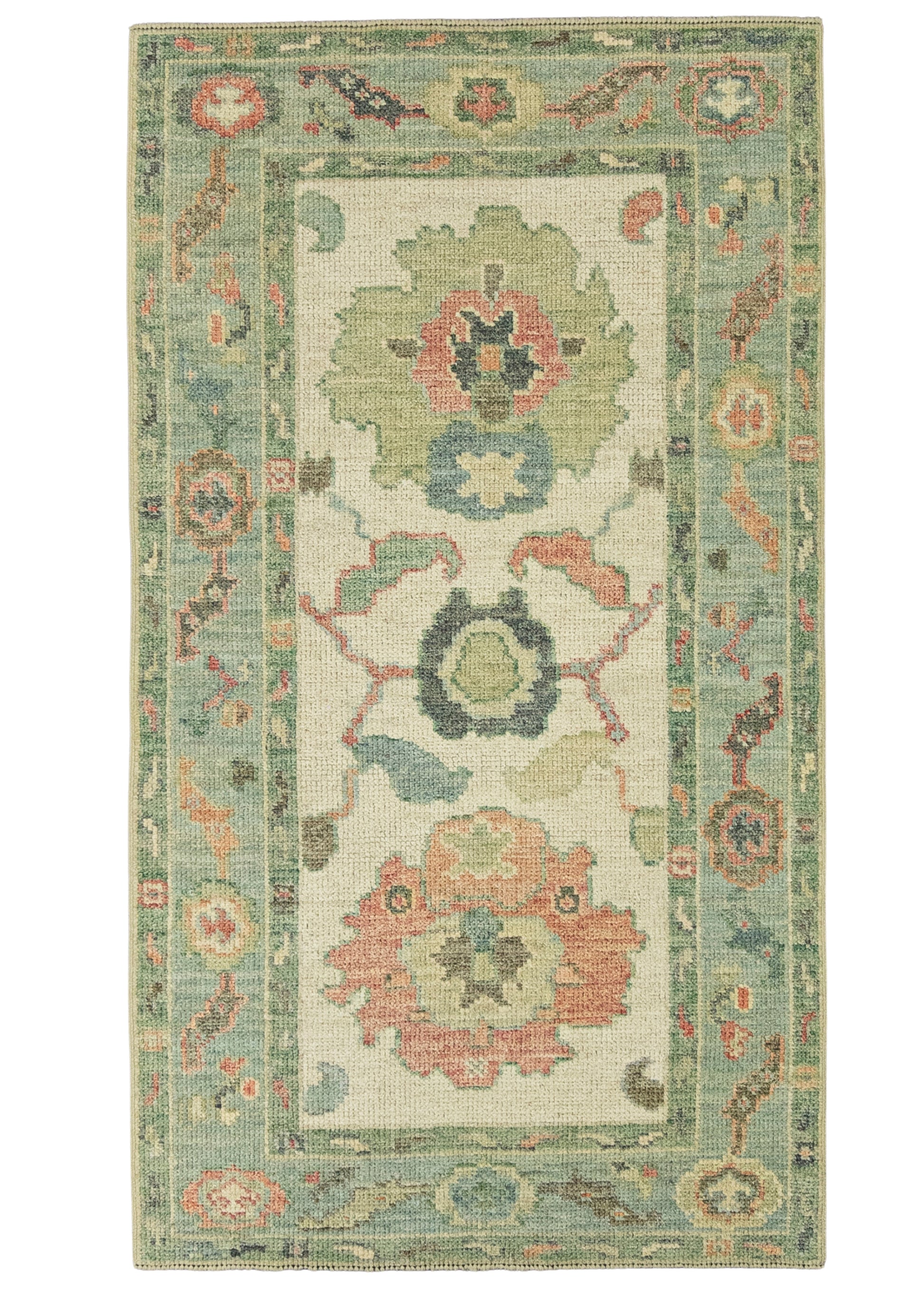 Turkish Oushak Rug 2'10" x 5' #20211