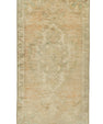 Turkish Mini Rug Oriental Hand Knotted Vintage Rug  1'7" x  3' #22105