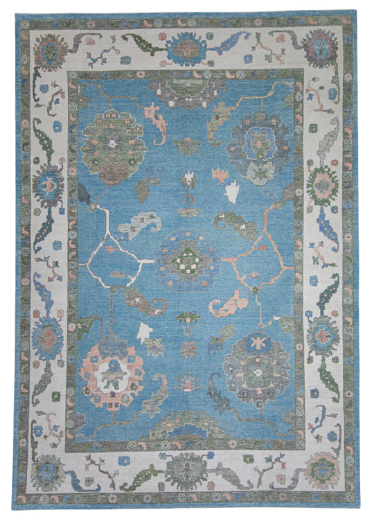 Turkish Oushak Rug 12'3" x 17'8" #17163