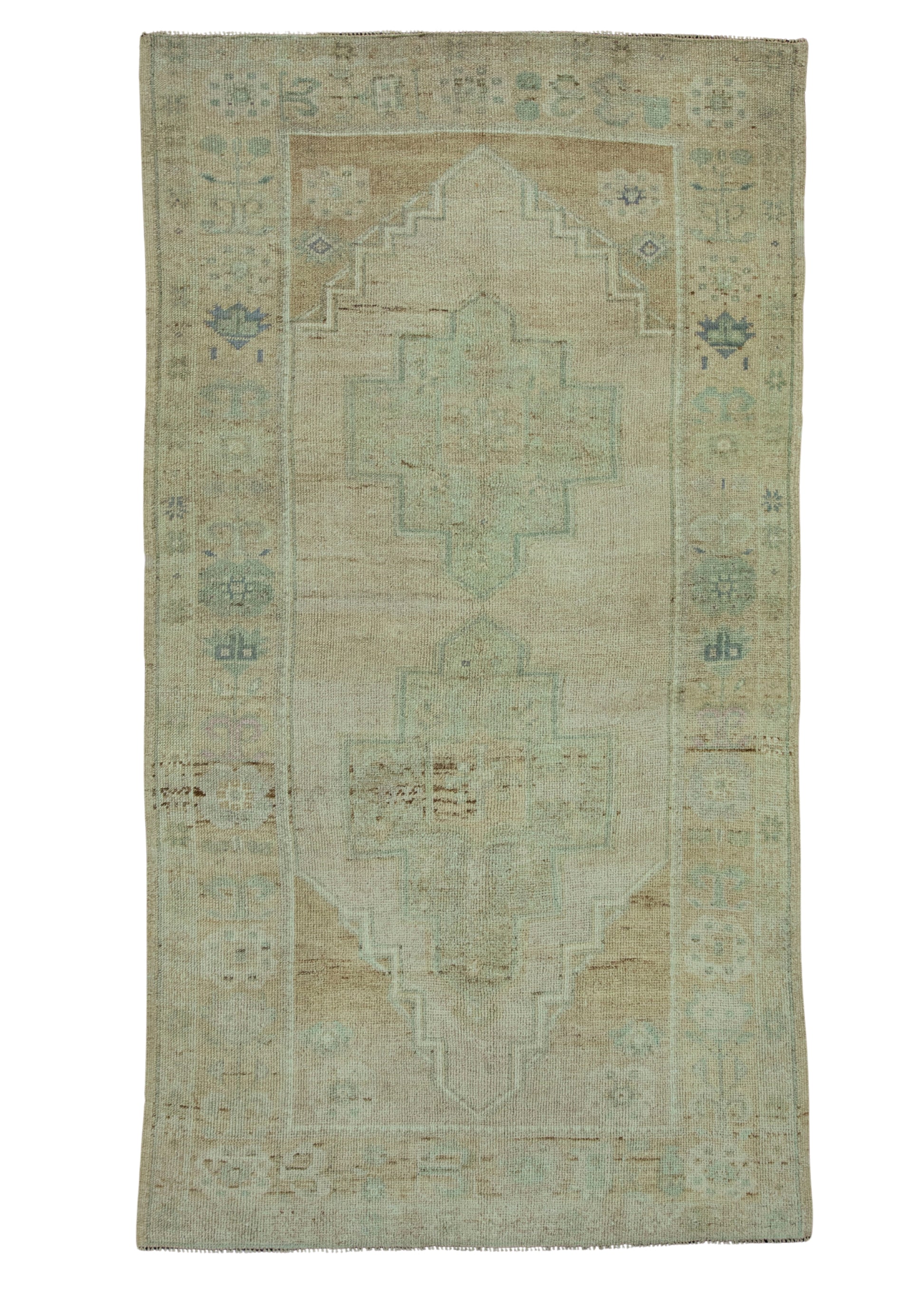 Turkish Vintage Rug 4'2" x 7'9" #20814